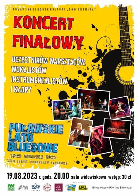 Koncert Finałowy - Puławskie Lato Bluesowe - koncert