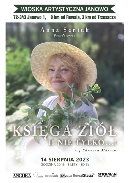 Anna Seniuk - &quot;Księga ziół&quot; wg Sándora Máraia (i nie tylko...) - spektakl