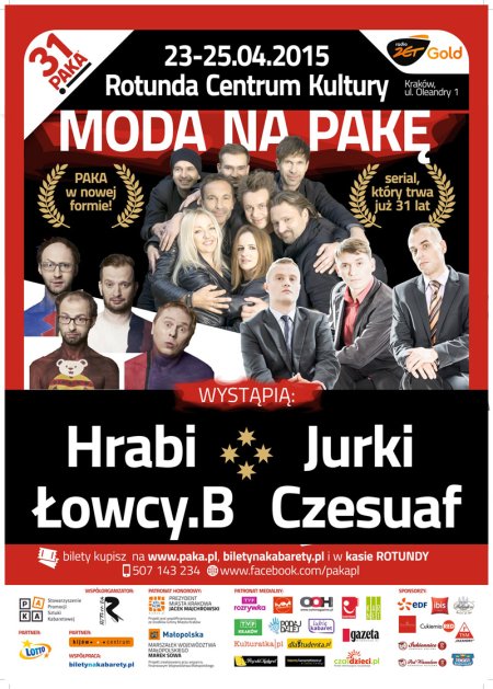 31. PAKA &quot;Moda na PAKĘ&quot;, czyli serial, który trwa już 31 lat! - kabaret