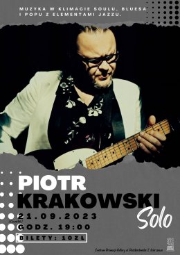 Piotr Krakowski SOLO – koncert - koncert
