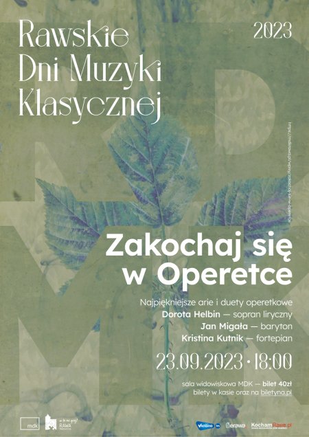 RDMK: Zakochaj się w operetce - koncert