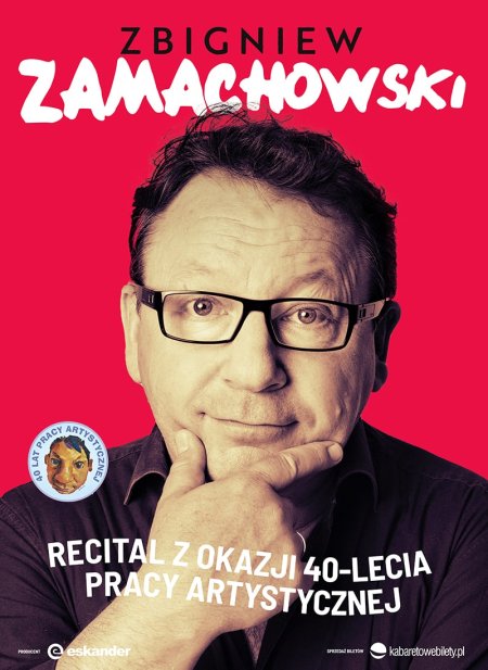 Zbigniew Zamachowski - recital z okazji 40 lecia pracy artystycznej - koncert