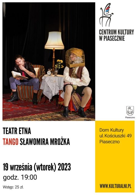 TEATR ETNA -TANGO MROŻKA - spektakl