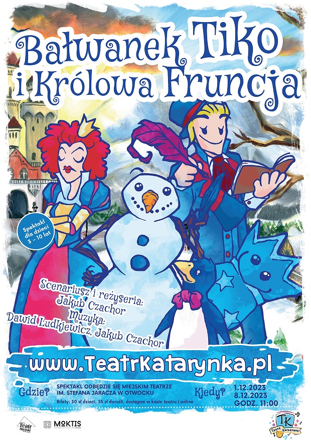 Plakat Bałwanek Tiko i Królowa Fruncja 209437