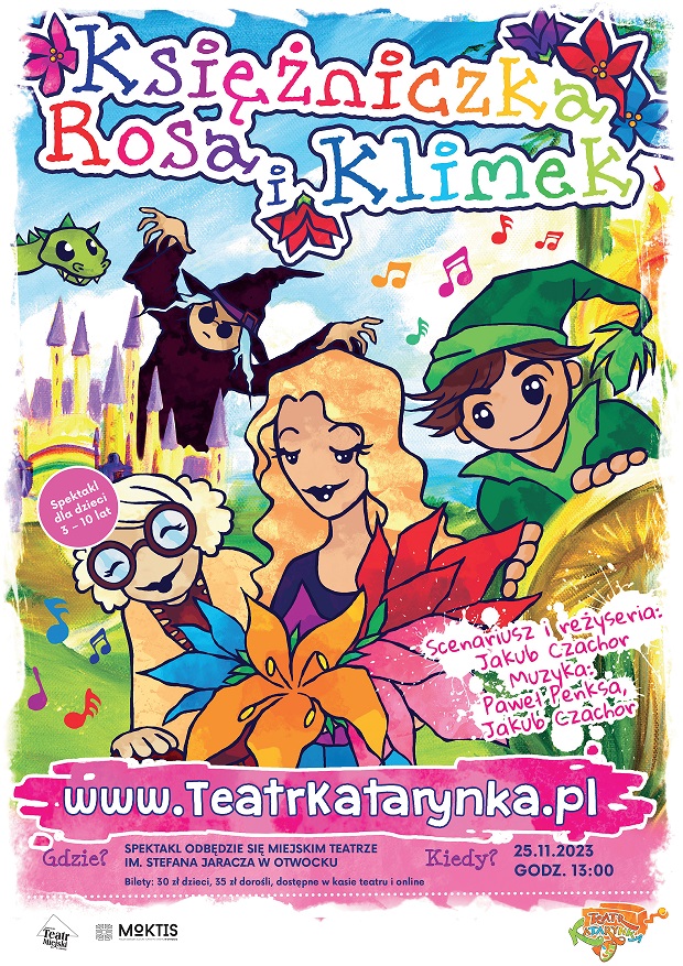Plakat KSIĘŻNICZKA ROSA I KLIMEK 209432