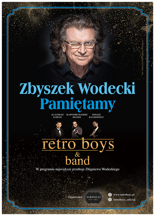 Plakat Zbyszek Wodecki. Pamiętamy - Retro Boys & Band 210038