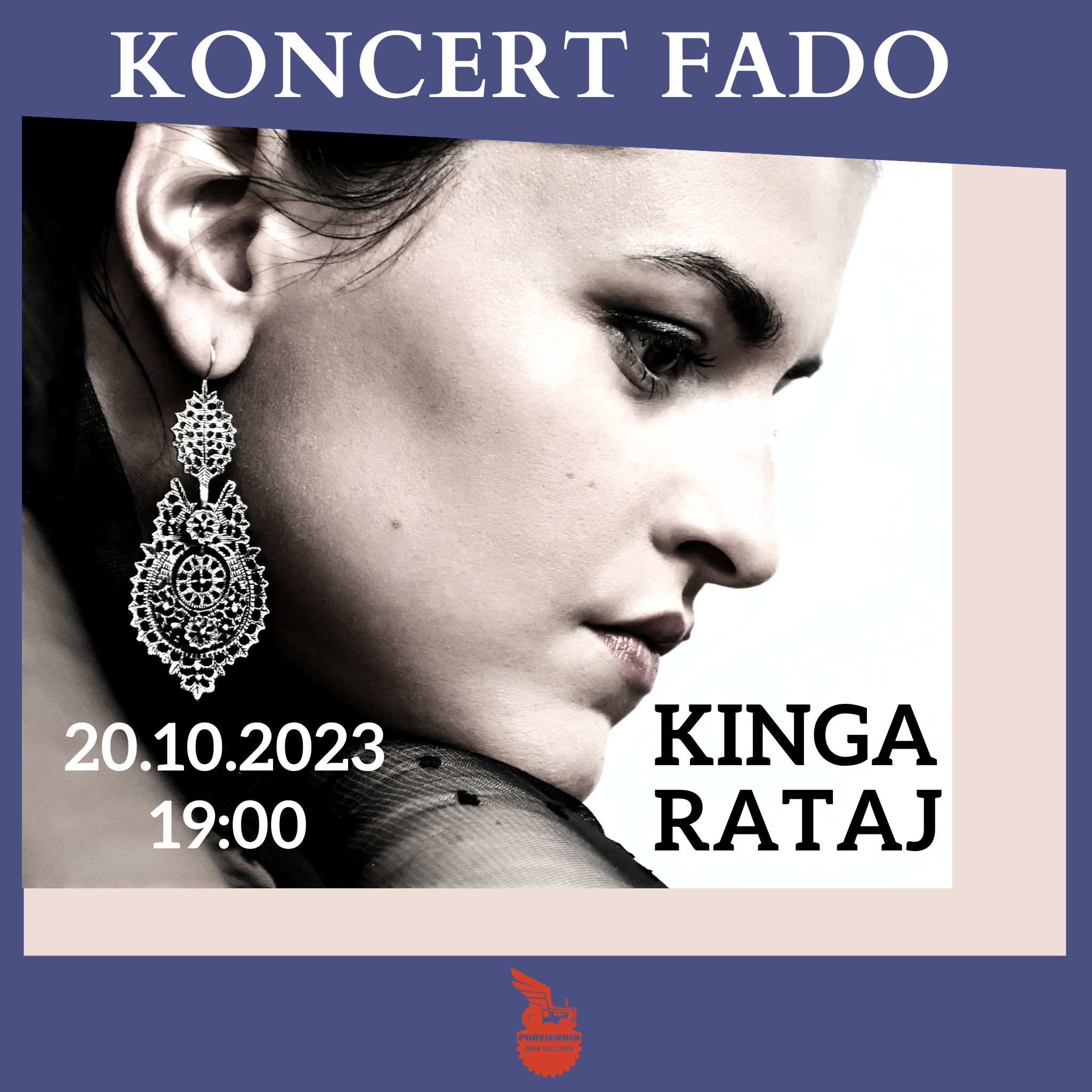 Plakat Kinga Rataj koncert fado 210000
