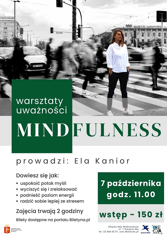 Plakat Warsztaty mindfulness 209924
