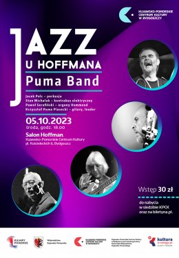 Jazz u Hoffmana: Puma Band - koncert