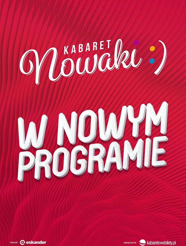 Plakat Kabaret Nowaki - W nowym programie 210243