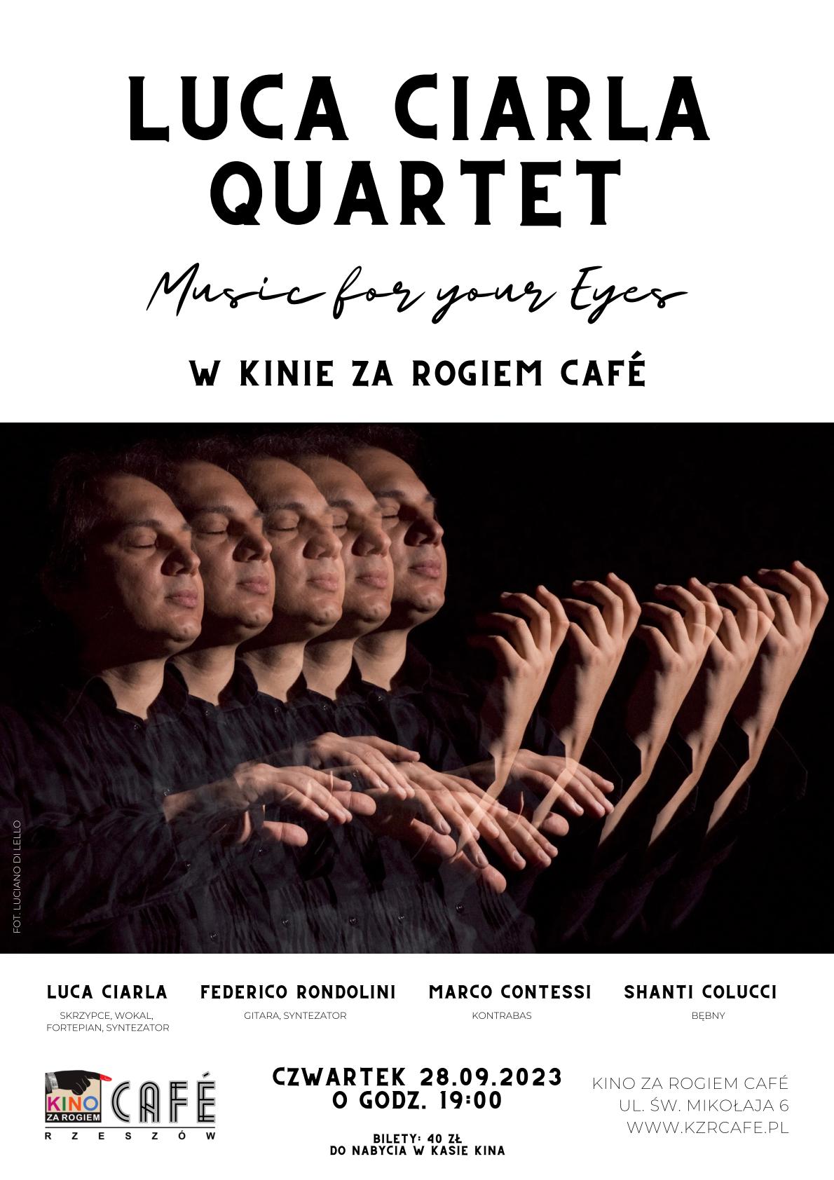 Plakat LUCA CIARLA QUARTET 210158