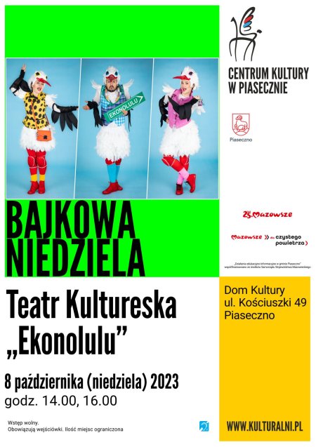 Bajkowa Niedziela - Kultureska - Ekonolulu - spektakl