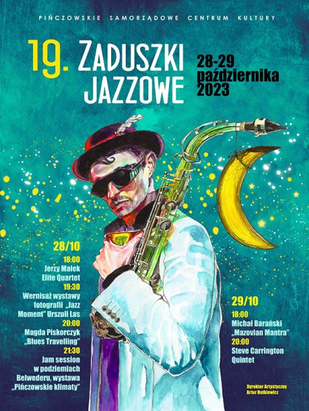 XIX Zaduszki Jazzowe Pińczów 2023 - Steve Carrington Quintet - festiwal
