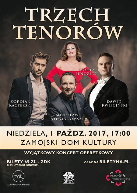 Kamila Lendzion i Trzech Tenorów - koncert