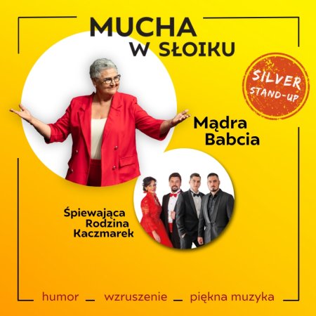 Silver stand-up - Mucha w słoiku - stand-up
