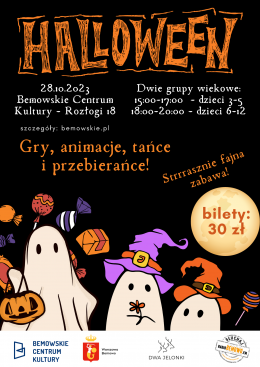 Zabawa Halloweenowa dla dzieci (6-12 lat) - dla dzieci