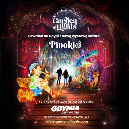 Garden Of Lights, Gdynia - Pinokio - wystawa