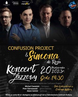 SIMONA DE ROSA Feat. CONFUSION PROJECT - koncert