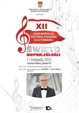 XII Ogólnopolski Festiwal Piosenki Ojczyźnianej - laureaci / Robert Janowski Acoustic Trio - koncert
