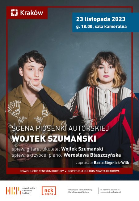 SCENA PIOSENKI AUTORSKIEJ Wojtek Szumański - koncert