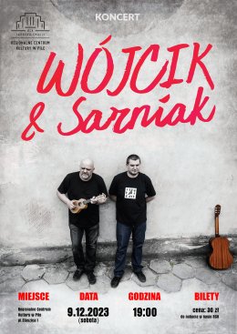 Wójcik & Sarniak - koncert