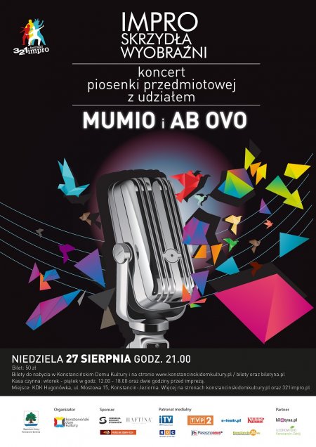 321 IMPRO Festiwal koncert (niedziela) - spektakl