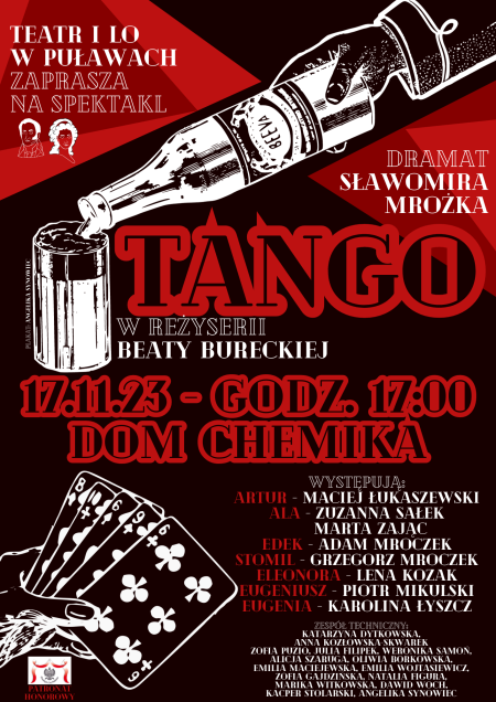Spektakl Tango W Wykonaniu Teatru I Lo W Puławach Bilety Online Opis Recenzje 2024 2025 5042