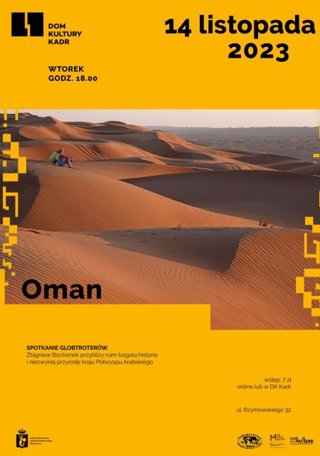 Spotkanie globtroterów: Oman – kraina pustyń, oaz i fortów - inne