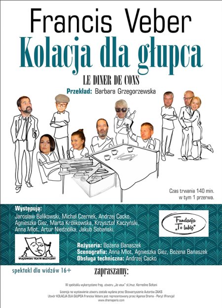 Kolacja dla głupca - Wiązowski Teatr Muzyczny - spektakl