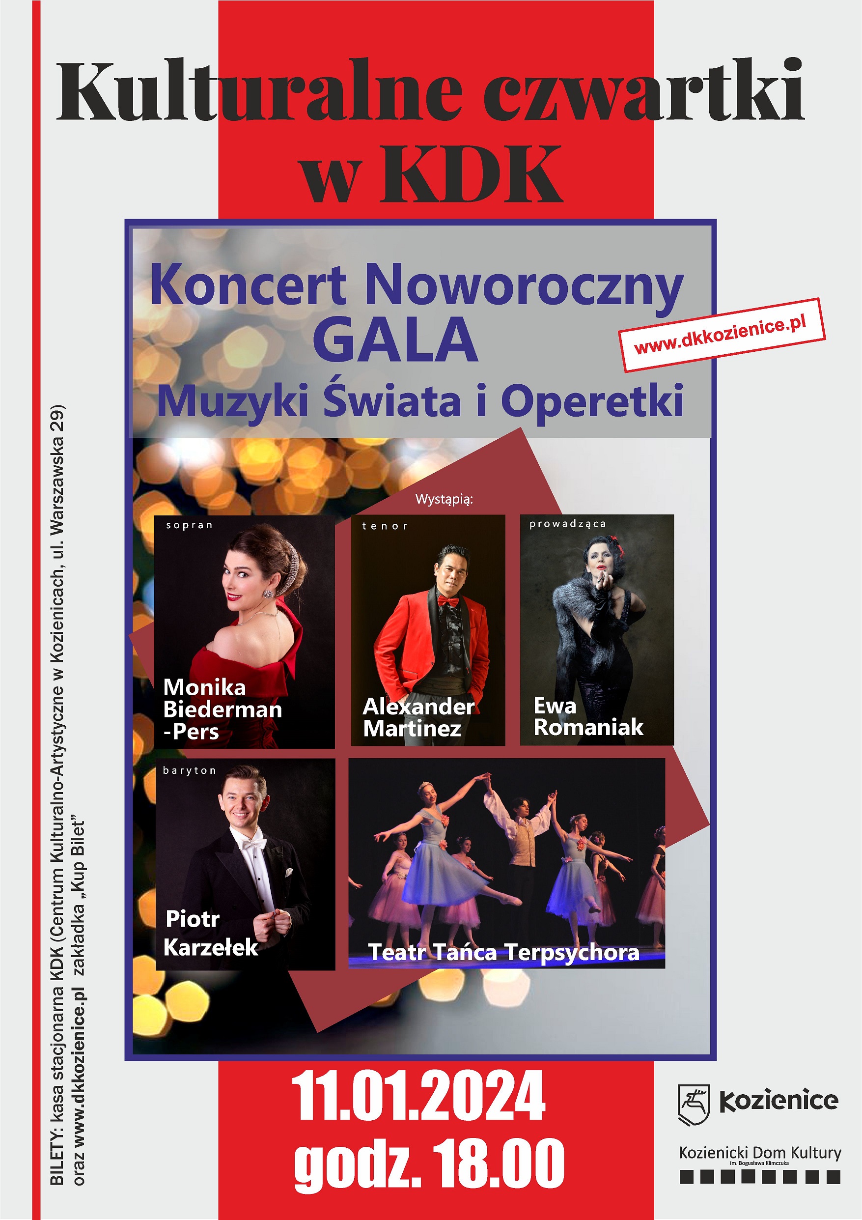 Koncert noworoczny pt. „Gala Muzyki Świata i Operetki” - Kozienice