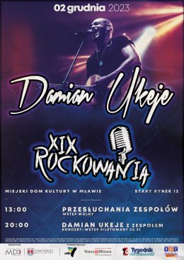 ROCKOWANIA 2023 Koncert Damiana Ukeje - koncert