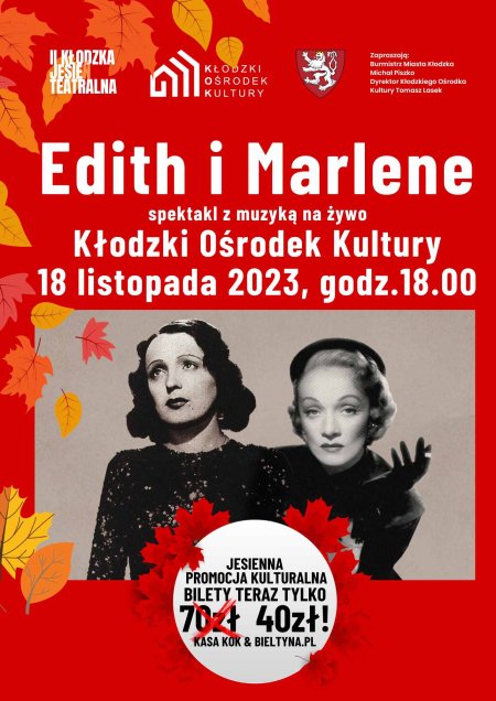 "Edith i Marlene" Miejski Teatr w Nysie - spektakl