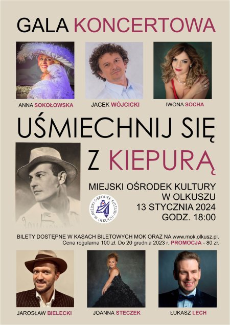 Uśmiechnij się z Kiepurą - Olkusz - koncert