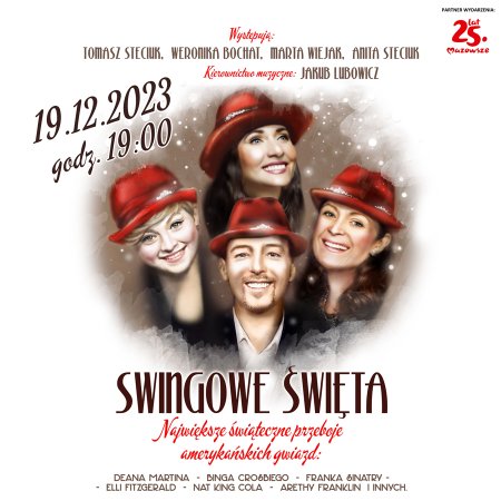 Swingowe Święta: największe świąteczne przeboje amerykańskich gwiazd! - koncert