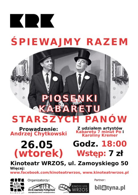 Śpiewajmy Razem: Piosenki Kabaretu Starszych Panów - koncert