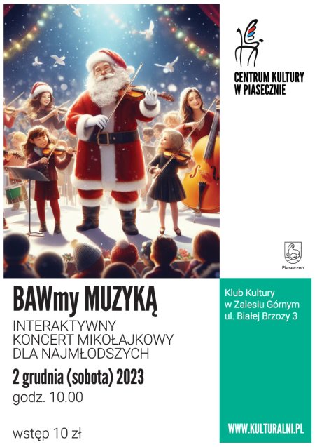 BAWmyMUZYKĄ Klub Kultury w Zalesiu Górnym - dla dzieci