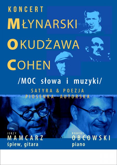 Młynarski-Okudżawa-Cohen | Jerzy Mamcarz | koncert - koncert