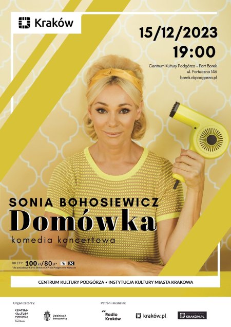 Sonia Bohosiewicz &quot;Domówka&quot; w Forcie Borek - wydarzenie odwołane - spektakl