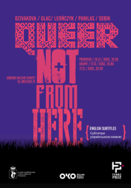 QUEER NOT FROM HERE - koncert performatywny  | Teraz Poliż - koncert