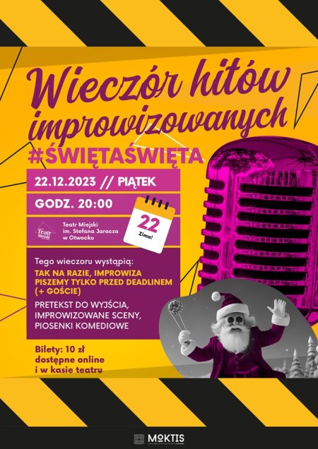 Wieczór Hitów Improwizowanych #ŚWIĘTAŚWIĘTA - spektakl