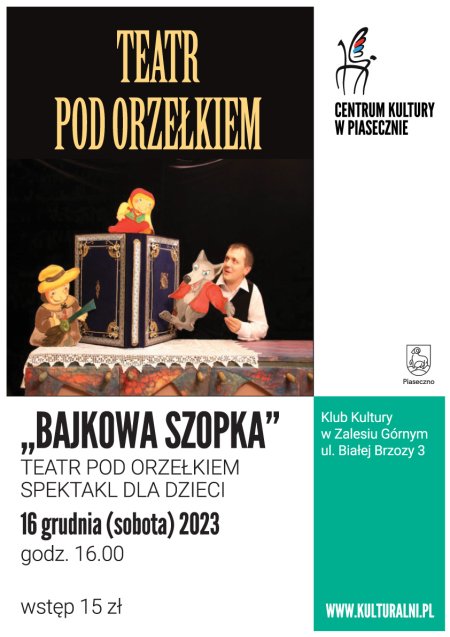 Teatr Pod Orzełkiem w Zalesiu Górnym - dla dzieci