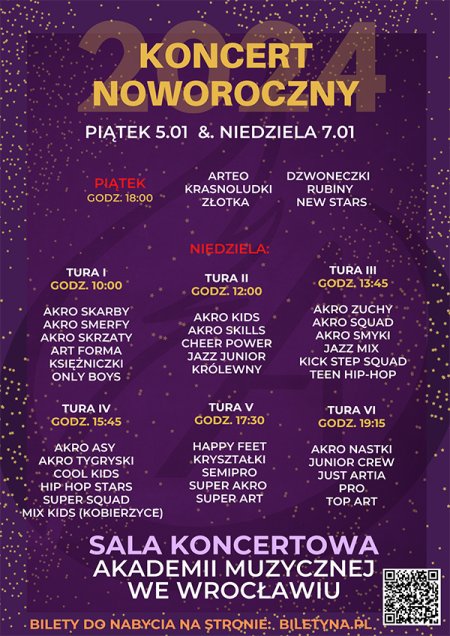 ARTIA Akademia Artystyczna - Koncert Noworoczny 2024 - Wrocław - koncert