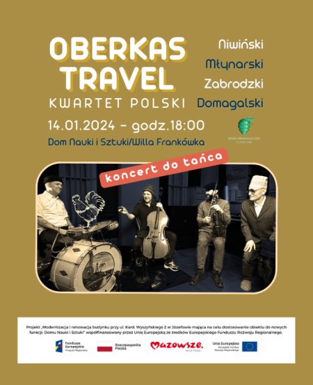 Oberkas Travel / Kwartet Polski / Koncert do tańca - koncert