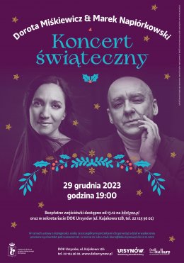 Dorota Miśkiewicz i Marek Napiórkowski w DOK Ursynów - koncert