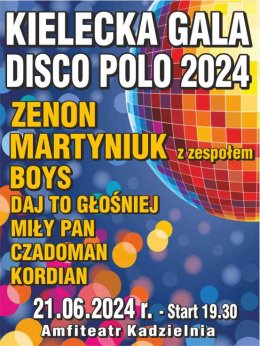 Kielecka Gala Disco Polo 2024 - koncert