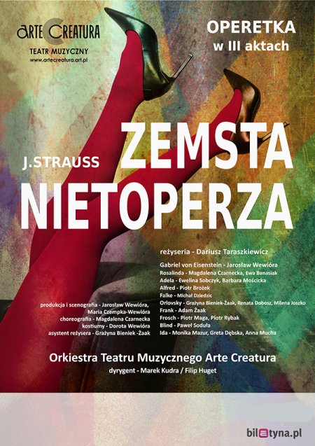 Zemsta nietoperza - Arte Creatura Teatr Muzyczny - spektakl