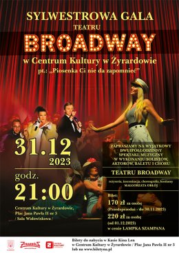 Gala Sylwestrowa Teatru Broadway - spektakl