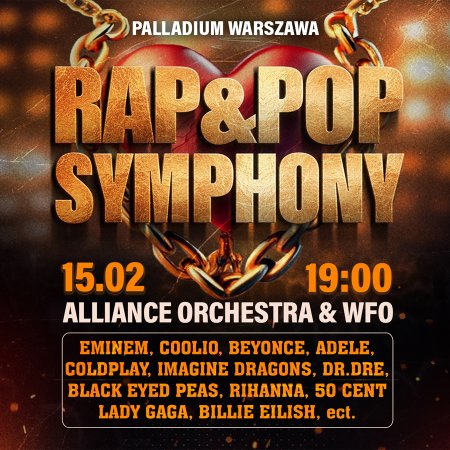 Rap &amp; Pop Symphony - koncert