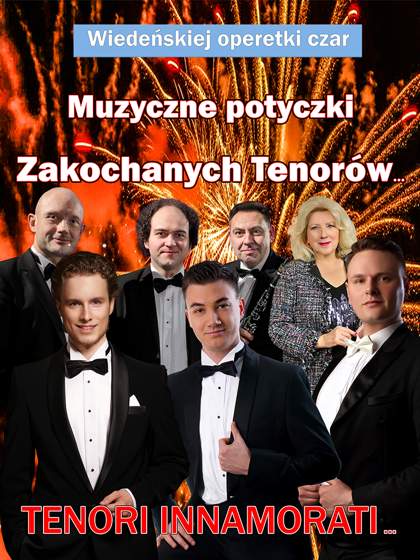 Plakat Wiedeńskiej Operetki Czar : Muzyczne Potyczki Zakochanych Tenorów 341139