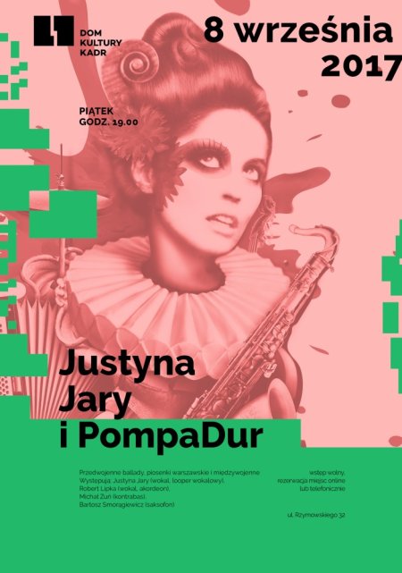 Justyna Jary i PompaDur - koncert